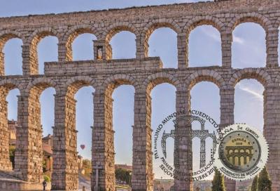 Spain 2016 - Patrimonio Mundial. Acueducto de Segovia carte maximum-1500.jpg