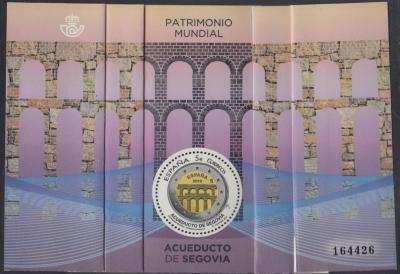 Spain 2016 Acueducto de Segovia Patrimonio MNH-850.jpg