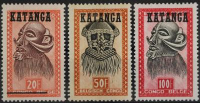 Katanga, MiNr. 20, 21 + 22, postfrisch-4000.jpg