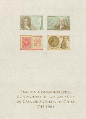 Chile 1968 Casa de Moneda, Special s-s (not valid for postage)-2100.jpg
