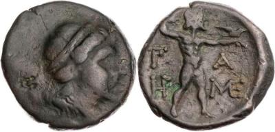 8. Olympia, Elis. AE21, 200-190 BC..jpg
