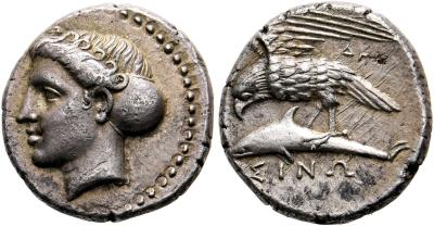 2011. Byzantine-Art. Sinope circa 410-300 BC. Stater AR...jpg