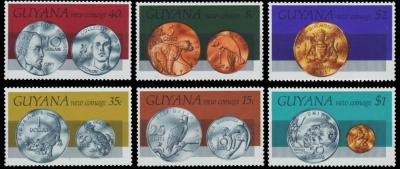 Guyana 1977 - Mi-Nr. 516-521-580.jpg