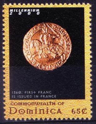 dominica-2000-mnh-1360-1st-franc-issued-by-france-currency-coin-millennium-stamp-182766-1.jpg